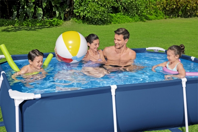 DeluxeJr Steel Pro Rack Pool 259x170x61 BESTWAY til haven