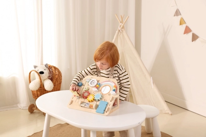 Aktivitetsbræt Løveungens hus fra 2Kids Toys