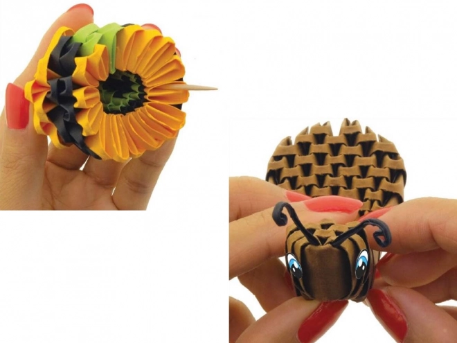 Alexander kreativ 3D origami snegl