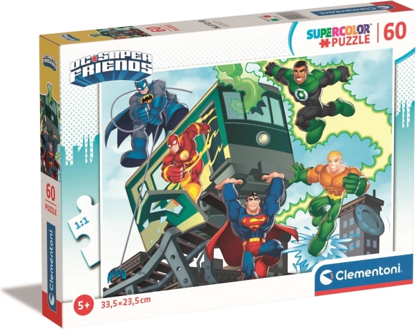 Puslespil DC Super Friends 60 brikker