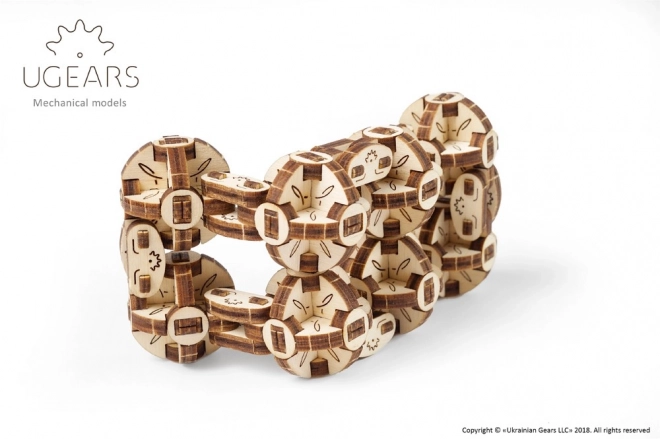Ugears 3D puslespil - Flexi kube 144 stykker