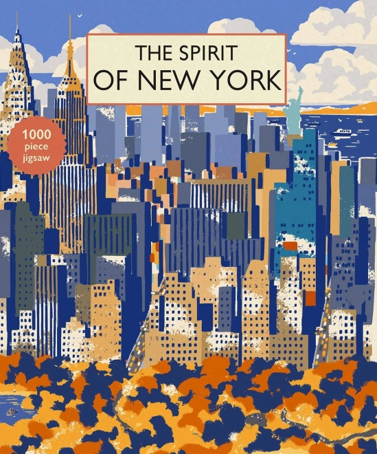 Puslespil Ånden i New York 1000 brikker