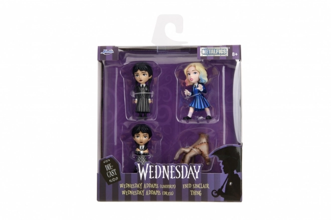 JADA metal figurer Wednesday 4 stk 6,5 cm