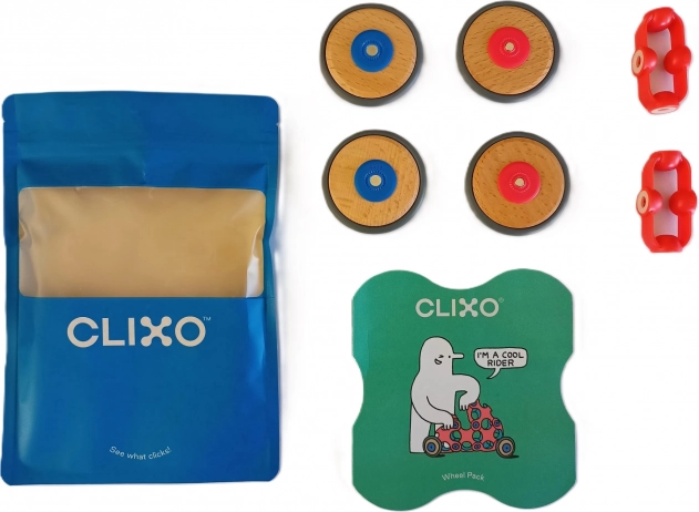 Clixo Wheels - sæt af hjul og koblinger