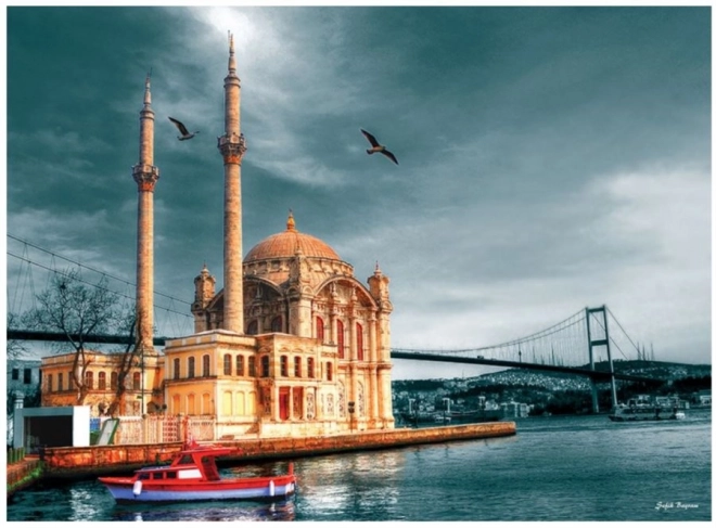ANATOLIAN Puslespil Ortaky Moske, Istanbul 1000 brikker