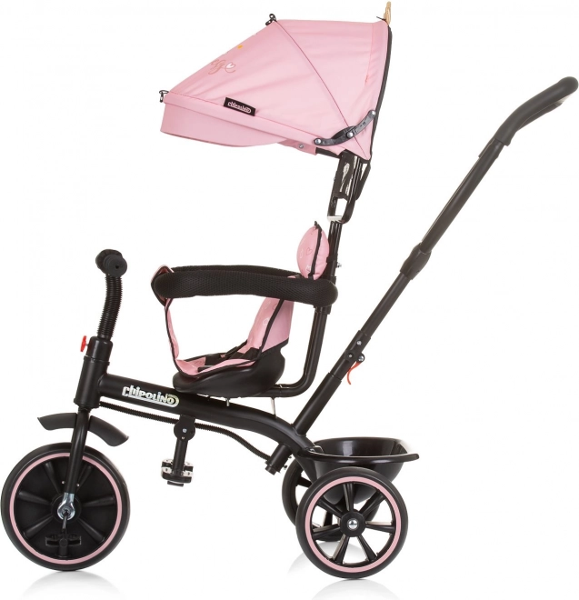 CHIPOLINO Trehjulet cykel med kaleche Pulse 2i1 Prinsesse
