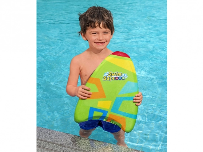 Børne svømmebræt af skum Swim Safe fra Bestway – Grøn