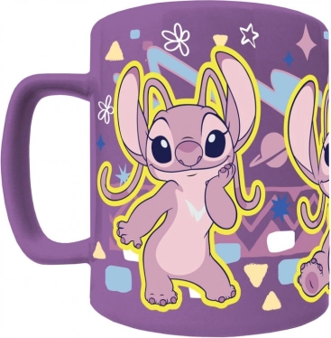Stitch krus med aftageligt plys-betræk Angel