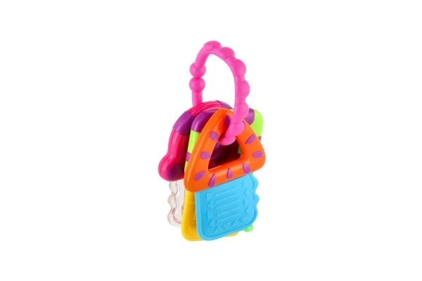 Rangle/Bidering nøgler plast 10x12cm på kort 3m+