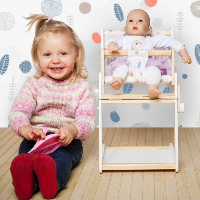 Lille Fod Multifunktionel Stol til Dukker Little Button