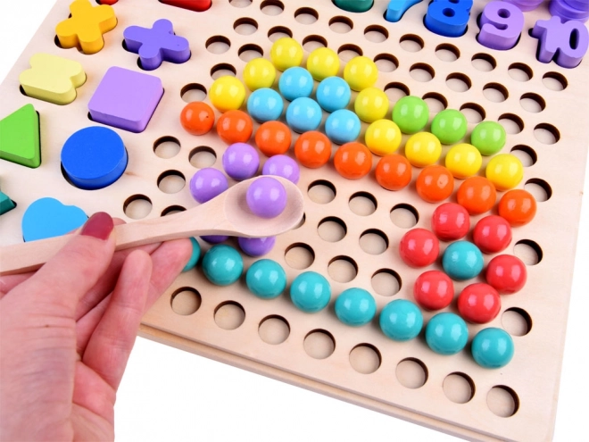 Træ pædagogisk byggesæt Matematik