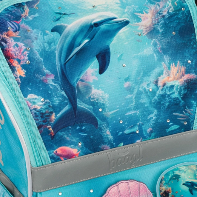 Skole Rygsæk Delfin fra Baagl