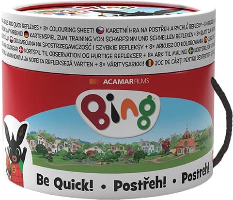 Kortspil OPFATTE! BING i rør (30 kort)