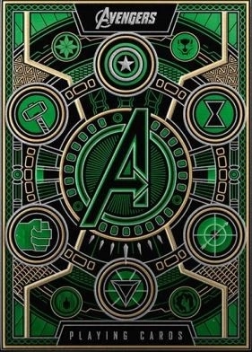Avengers-kort grøn pakke