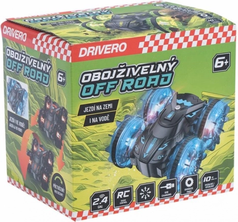 Drivero RC amfibisk terrænstuntbil