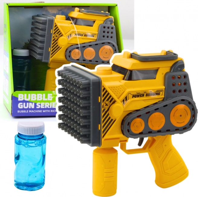Bygge-boblepistol 56 huller gul