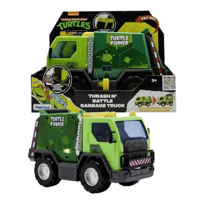 Ninja Skildpadde - Kamp Renovationsbil