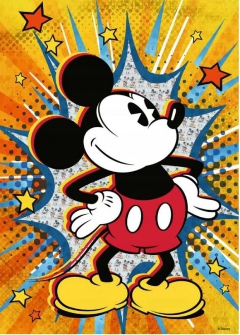 Ravensburger puslespil Retro Mickey 1000 brikker
