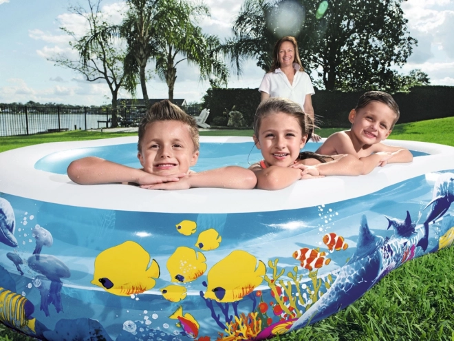 Oppustelig pool 2,62m x 1,57m x 46cm