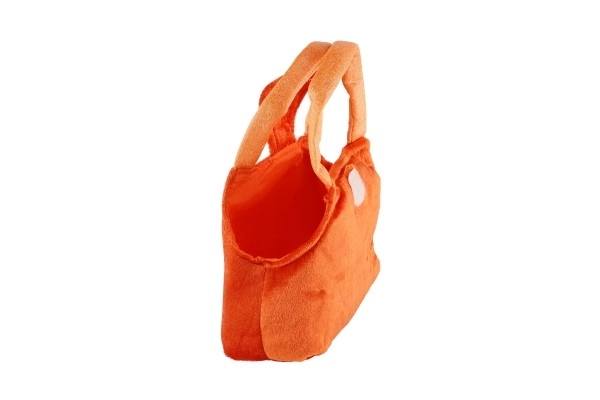 Enhjørning i taske - orange 18 cm