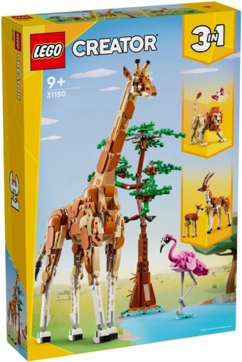 Lego Creator 3-i-1 vilde safaridyr