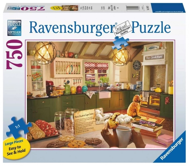 Ravensburger Puslespil Den Stille Køkken 750 Brikker
