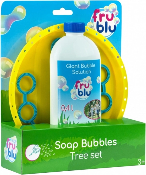 Fru Blu sætsæbebobletre med opløsning 0,4 L