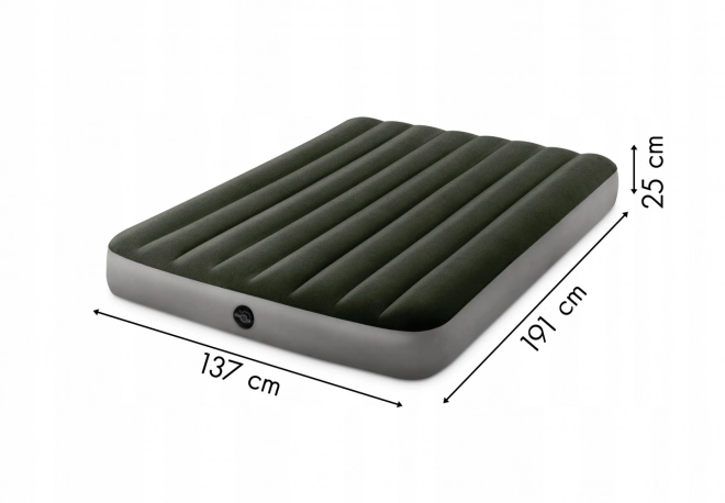 Oppustelig madras med pumpe seng til 2 personer Intex 64778