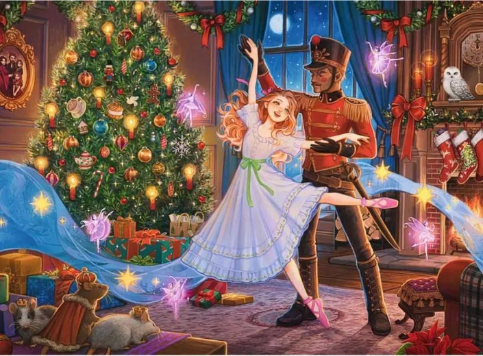 Puzzle RAVENSBURGER Nøddeknækkeren og Ballerina XXL 200 brikker