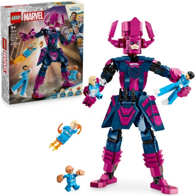 Lego Marvel De Fantastiske Fire vs. Galactus – actionfigur og minifigurer