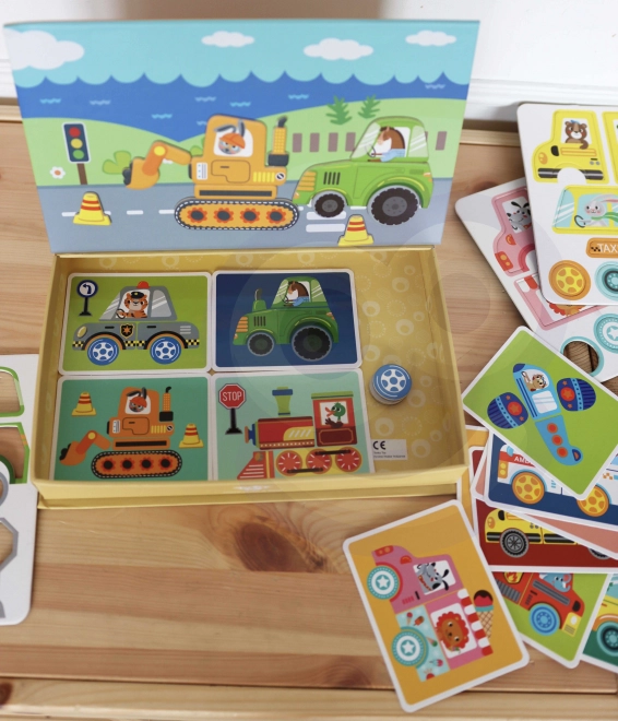 Tooky Toy Magnetisk Montessori Boks med 80 Dele