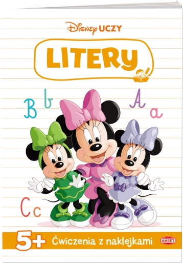 Disney Lærer: Minnie – øvelser med klistermærker – bogstaver (5+)
