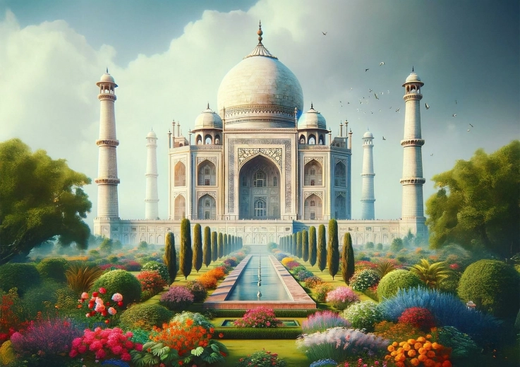 Puslespil Taj Mahal 1000 brikker