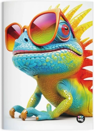 Linjebog A4 Chameleon