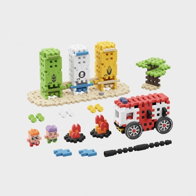 Mini Waffle City: Brandmandsaktion