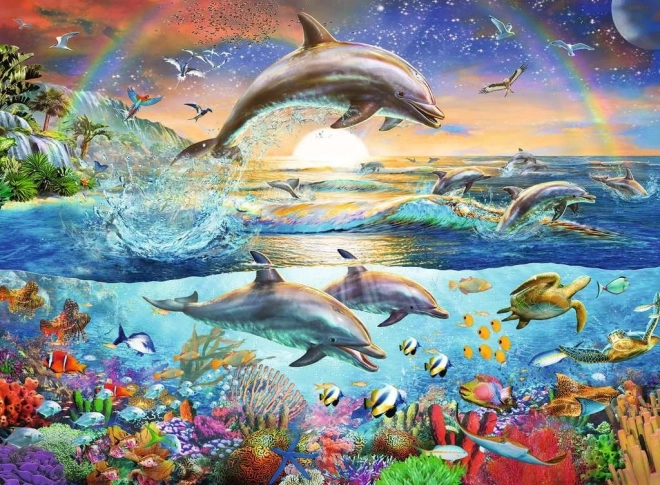 Ravensburger puslespil Delfinparadis XXL 300 brikker