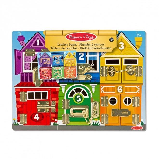 Låse og sikkerhedsbræt Melissa and Doug