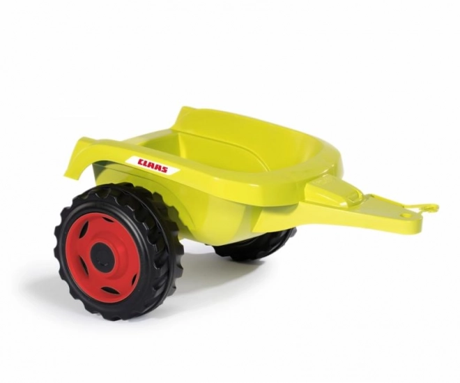Pedaltraktor CLAAS Arion 400 med vogn grøn