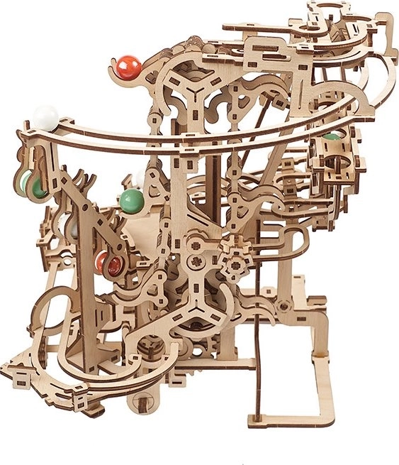 Ugears 3D træmekanisk puslespil Kulebane Kæde