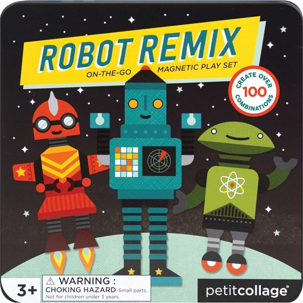 Magnetisk spil robotter PETIT COLLAGE