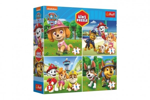 Puslespil 4i1 Paw Patrol