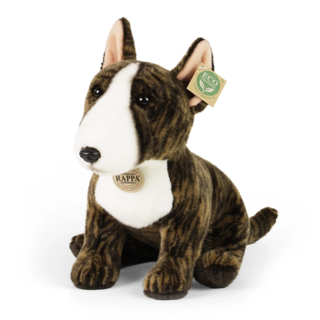 Plys hund engelsk bullterrier 30 cm MILJØVENLIG