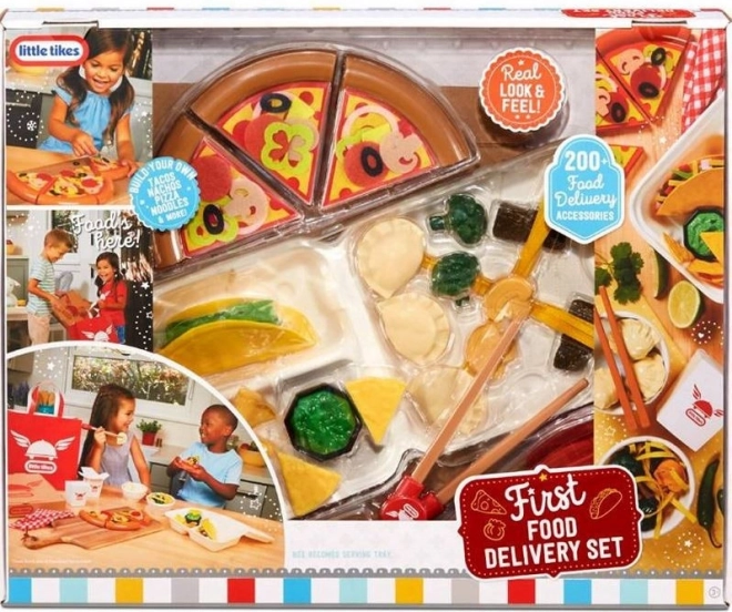 Little Tikes First Food Delivery – mega take-away madssæt (200 tilbehør)