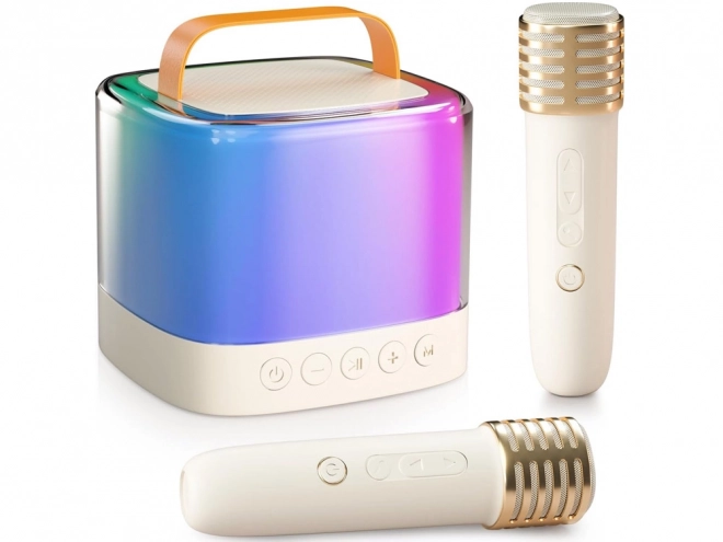 Mikrofon med trådløs højttaler og Bluetooth