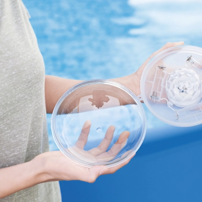 Flydende LED lampe til pool Bestway
