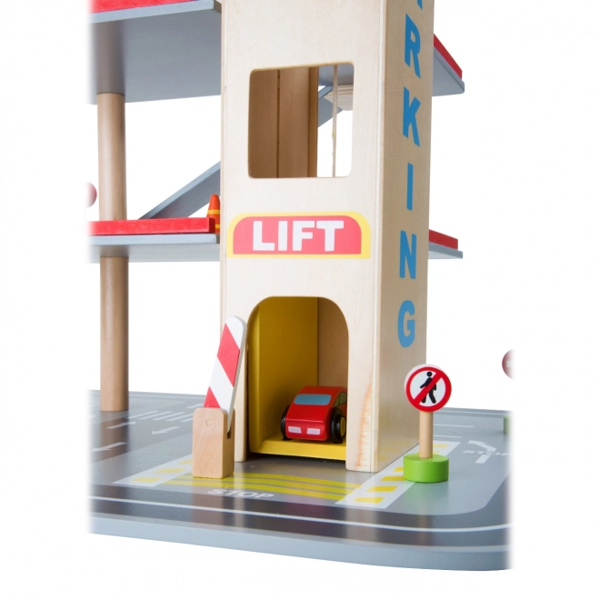 Træparkering med elevator - Small Foot