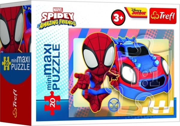 Minipuslespil Spidey og hans fantastiske venner