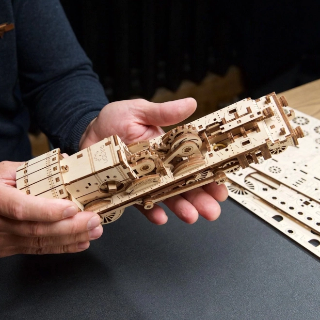 Ugears 3D træ mekanisk puslespil Harry Potter Hogwarts Ekspres