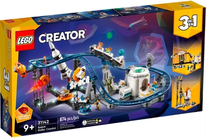 Lego Creator 3-i-1 kosmisk rutsjebane