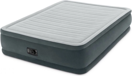 Oppustelig madras med pumpe Intex 203x152 cm